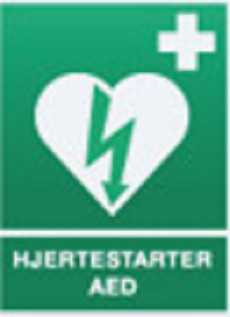 Billed af hjertestarter logo